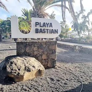 Playa Bastian First Line Of The Sea , Costa Teguise Spain